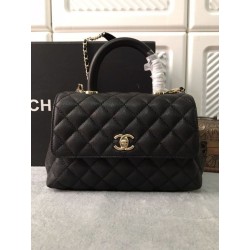 Borsa a mano Chanel Coco nera 23/28cm 02