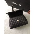 Borsa a mano Chanel Coco nera 23/28cm 02