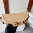 Borsa Celine Halfmoon piccola morbida Triomphe albicocca