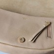 Borsa Celine Halfmoon piccola morbida Triomphe albicocca