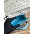Borsa Hermes Mini Kelly II Sellier Epsom Azzurro chiaro Borsa Hermes Mini Kelly II Sellier Epsom Azzurro chiaro