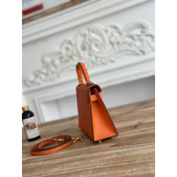 Borse Replica Hermes Mini Kelly II Sellier Epsom Rosa