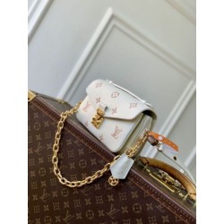 Borsa LV Pochette Métis East West M27575 bianca