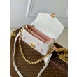 Borsa LV Pochette Métis East West M27575 bianca