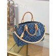 Borsa LV Speedy Soft 30 Monogram Denim M14430 Blu