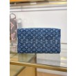 Borsa LV Speedy Soft 30 Monogram Denim M14430 Blu