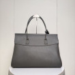 Borse Replica tote Balenciaga Carrie Carry All Grigia