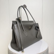 Borse Replica tote Balenciaga Carrie Carry All Grigia
