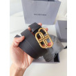 Cintura Balenciaga BB con fibbia con logo BB 35mm Nero Cintura Balenciaga BB con fibbia con logo BB 35mm Nero