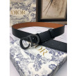 Cintura Dior Montaigne Reversibile da 35mm vitello ultra opaca Cintura Dior Montaigne Reversibile da 35mm vitello ultra opaca