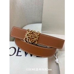 Cintura reversibile Loewe Anagram 32mm Marrone/Blu
