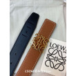 Cintura reversibile Loewe Anagram 32mm Marrone/Blu