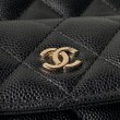Zaino Chanel Mini Classic trapuntato con logo CC AP3663 Nero