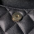 Zaino Chanel Mini Classic trapuntato con logo CC AP3663 Nero
