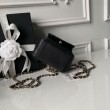 Zaino Chanel Mini Classic trapuntato con logo CC AP3663 Nero