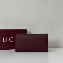 Replica di lusso Alta gamma replica Portafoglio continentale Gucci Softbit 828147 Borgogna Imitazioni Cloni Alta gamma replica Portafoglio continentale Gucci Softbit 828147 Borgogna firmate
