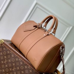 Cloni Borsa Replica 1:1 Louis Vuitton Keepall Bandoulière 35 M25980 Marrone firmate
