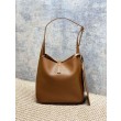 Borse Imitazioni a tracolla piccola morbida Hobo YSL Saint Laurent Le 5 À 7 morbida marrone