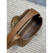 Borse Imitazioni a tracolla piccola morbida Hobo YSL Saint Laurent Le 5 À 7 morbida marrone