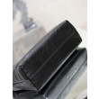 Borsa a tracolla YSL Saint Laurent Hortense Hobo nera