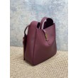 Replica Perfetta Hobo Grande YSL Saint Laurent Le 5 &agrave; 7 morbida Borgogna