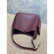 Replica Perfetta Hobo Grande YSL Saint Laurent Le 5 &agrave; 7 morbida Borgogna