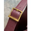 Replica Perfetta Hobo Grande YSL Saint Laurent Le 5 &agrave; 7 morbida Borgogna