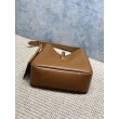 Borsa Hobo Grande YSL Saint Laurent Le 5 &agrave; 7 morbida marrone