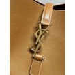 Borsa Hobo Grande YSL Saint Laurent Le 5 &agrave; 7 morbida marrone
