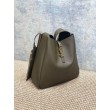 Imitazioni borse griffate Hobo Grande YSL Saint Laurent Le 5 &agrave; 7 morbida muschio chiaro