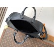 Qualità superiore replica LV Keepall Bandoulière 35 M15249 Nero