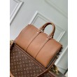 Borsa Replica 1:1 LV Keepall Bandoulière 35 M25980 Marrone