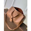Borsa Replica 1:1 LV Keepall Bandoulière 35 M25980 Marrone