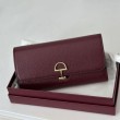 Alta gamma replica Portafoglio continentale Gucci Softbit 828147 Borgogna