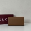 Portafoglio continentale Gucci Softbit 828147 Marrone