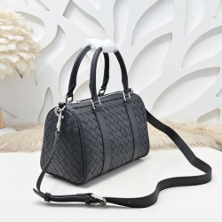 Cloni Borsone Bottega Veneta Intrecciato Nero firmate
