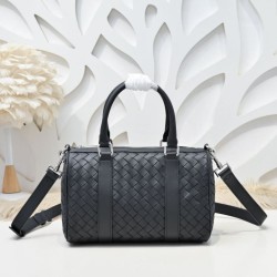 Cloni Borsone Bottega Veneta Intrecciato Nero firmate