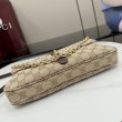Borse a tracolla Gucci Aperitivo 866720 Tela GG marrone