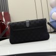 Borse a tracolla Gucci Aperitivo 866720 Tela GG Nero