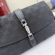 Borse a tracolla Gucci Aperitivo 866720 Tela GG Nero