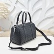 Borsone Bottega Veneta Intrecciato Nero