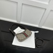 Mini borsa a tracolla Gucci Ophidia 838465 Marrone