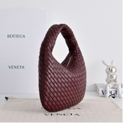 Replica di lusso Borsa a tracolla media Bottega Veneta Veneta Intrecciato Bordeaux Imitazioni Cloni Borsa a tracolla media Bottega Veneta Veneta Intrecciato Bordeaux firmate