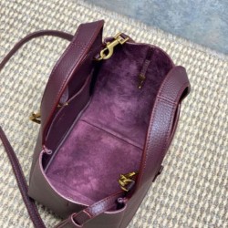 Replica di lusso Borsa tote YSL Saint Laurent Le 5 à 7 Bea Baby Bordeaux Imitazioni Cloni Borsa tote YSL Saint Laurent Le 5 à 7 Bea Baby Bordeaux firmate