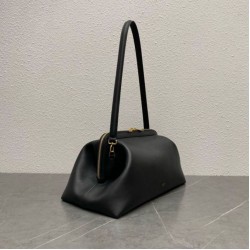 Replica di lusso Pochette Celine Doctor morbida pelle di vitello Nera Imitazioni Cloni Pochette Celine Doctor morbida pelle di vitello Nera firmate