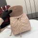 Replica di lusso Zaino Gucci Mini GG Marmont matelassé a chevron Rosa Imitazioni Cloni Zaino Gucci Mini GG Marmont matelassé a chevron Rosa firmate
