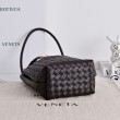 Borse Replica a secchiello piccola Andiamo di Bottega Veneta Borgogna