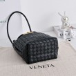 Borsa Replica 1:1 a secchiello piccola Andiamo di Bottega Veneta Nero