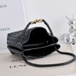 Borsa Replica 1:1 a secchiello piccola Andiamo di Bottega Veneta Nero