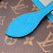 Borse Replica Alta Qualità a tracolla LV Monogram Inside Out Neverfull MM M13753 Blu